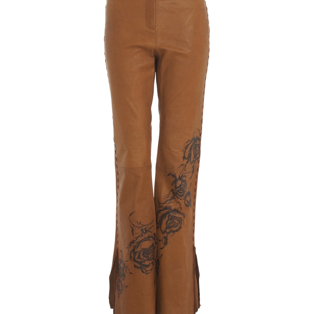 Roberto Cavalli Leather Pants